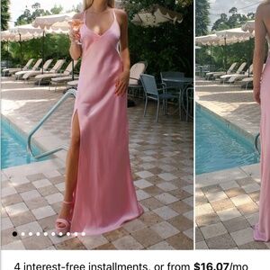 Showmeyourmumu pink dress